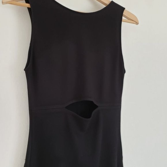 Helmut Lang Black Cutout Dress - Picture 3 of 11